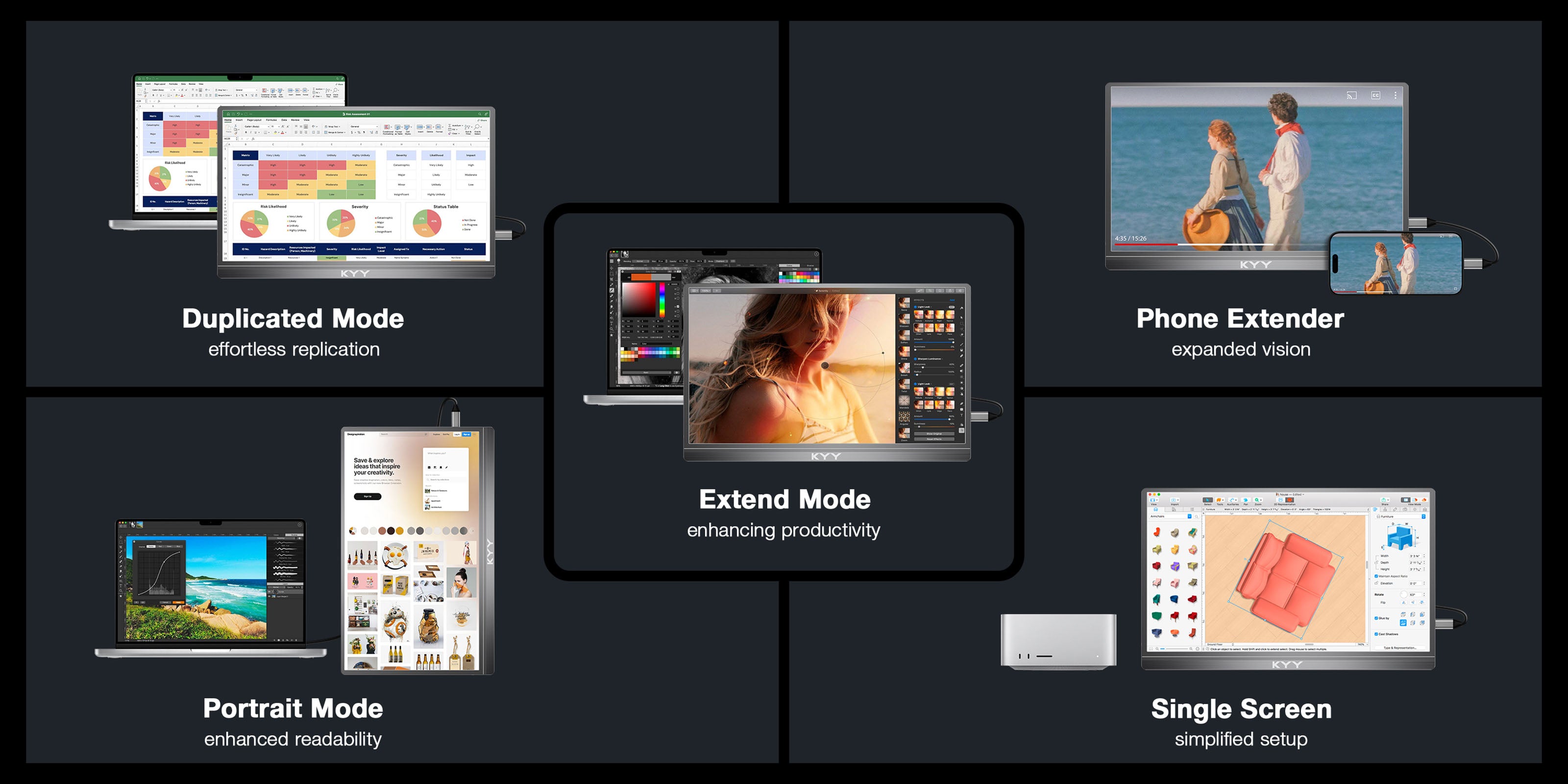 KYY Portable Monitor