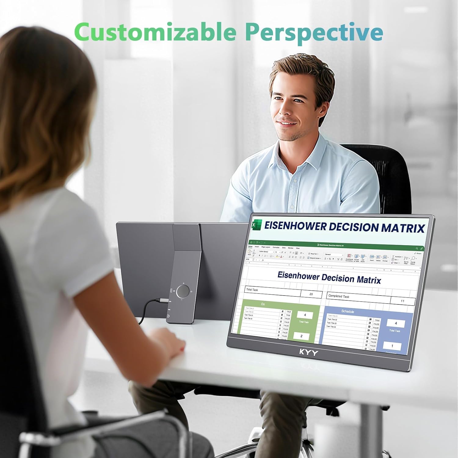 KYY 15.6" Portable Monitor with Stand K1302R