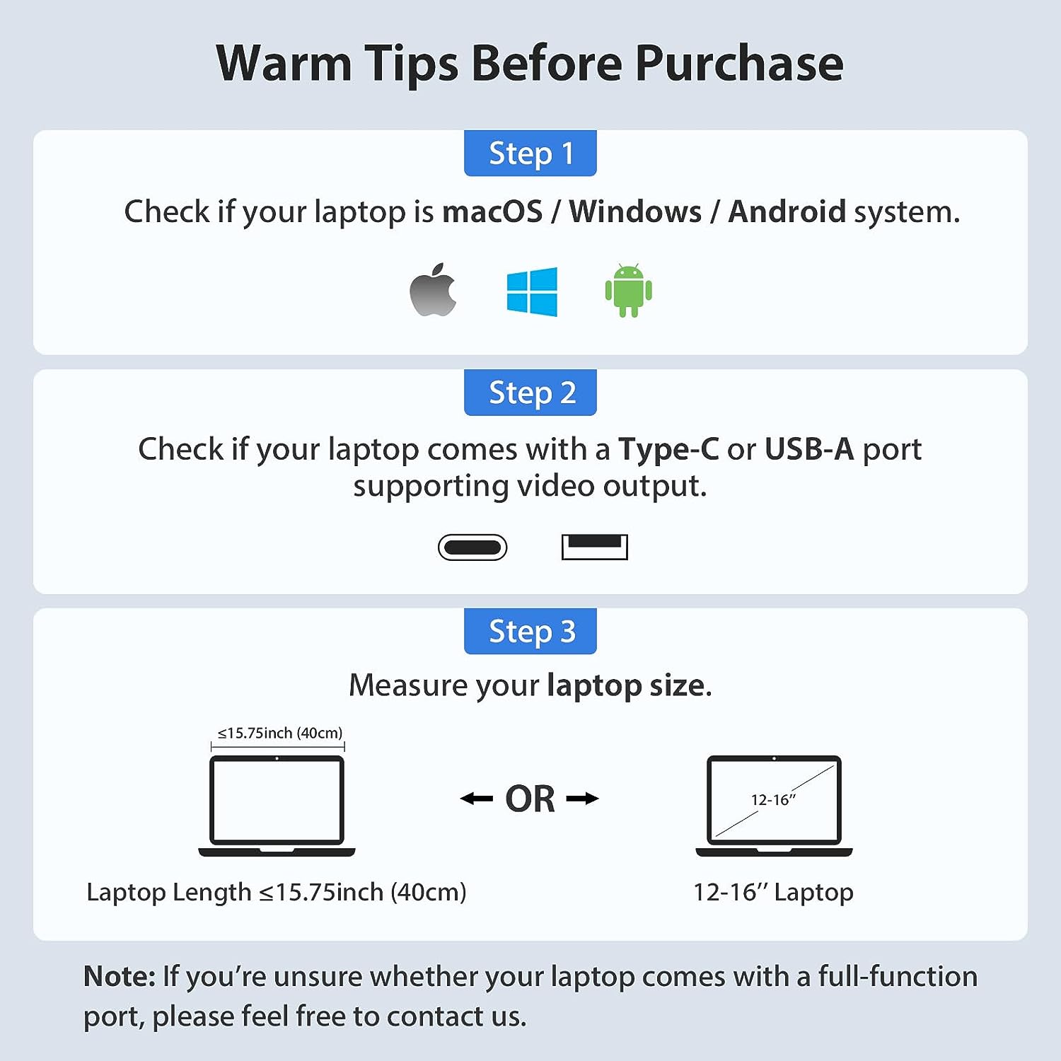 KYY 14" Triple Portable Monitor X90A