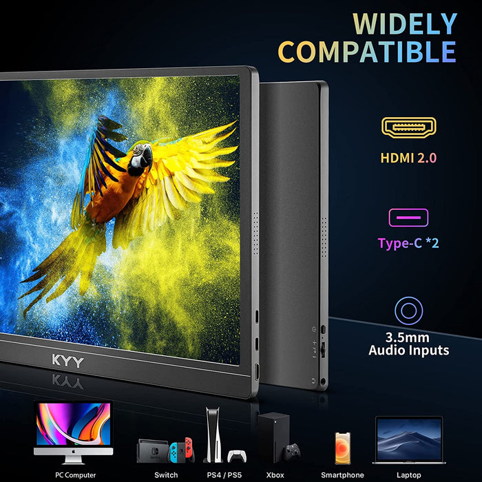 KYY 4K Portable Monitor K33