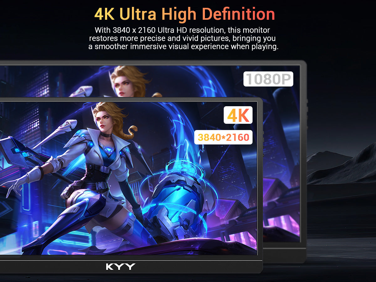 KYY 4K Portable Monitor K5