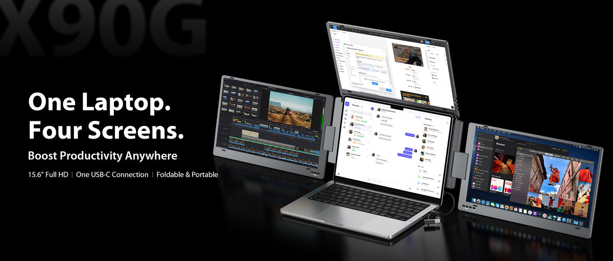 KYY | Portable Monitors for Laptop, 4K & Triple Monitor
